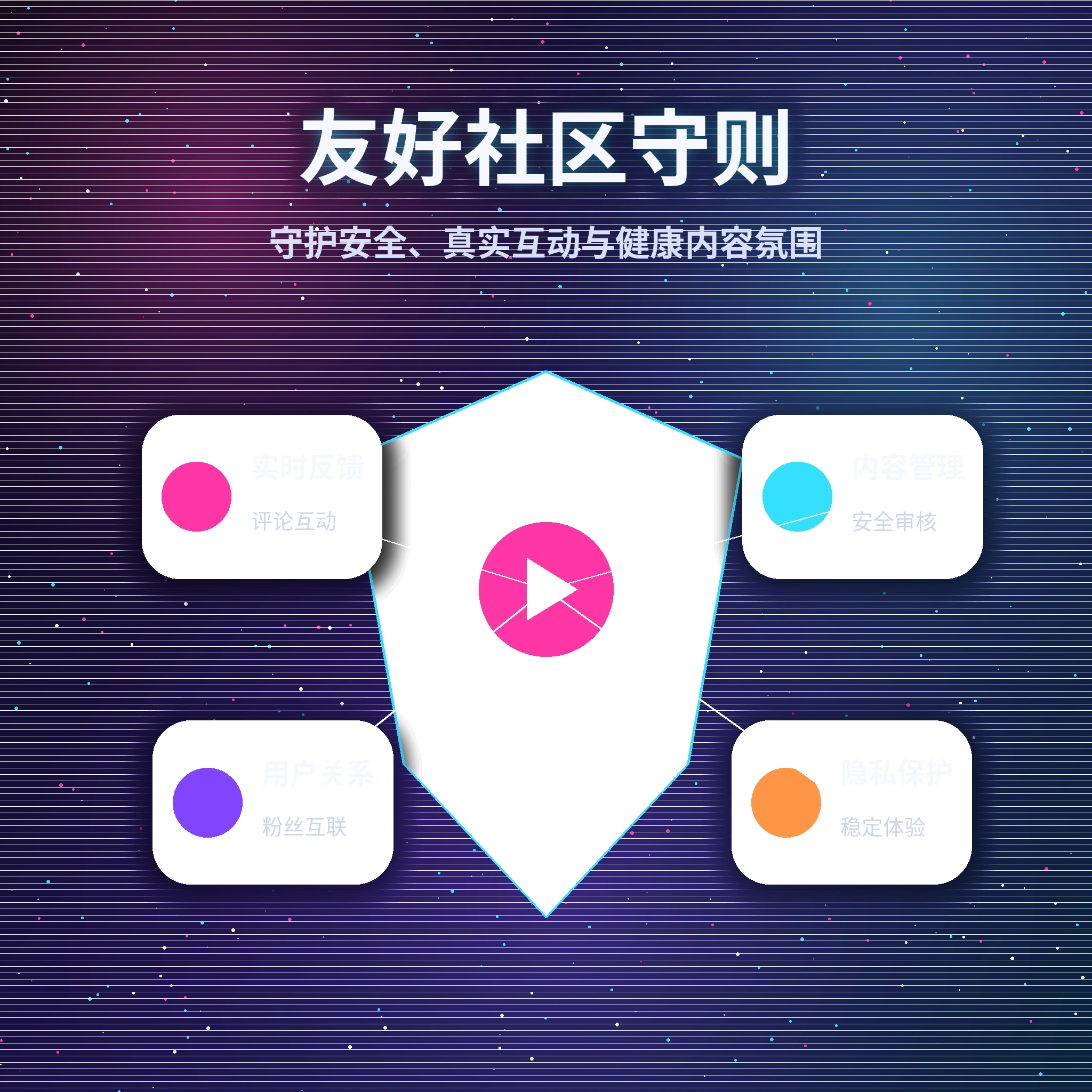 用户通过兴趣内容进行友好交流